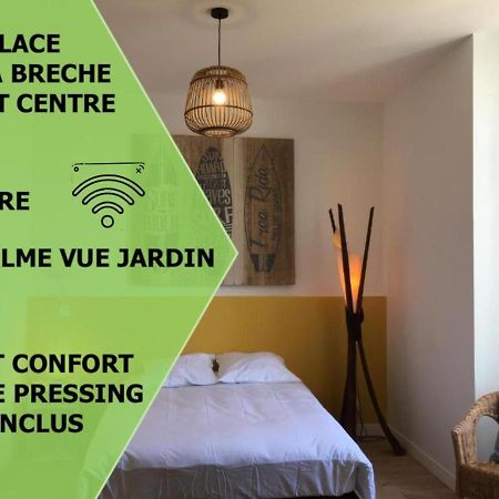 Le Beach centre la Brèche wifi vue jardin Niort Extérieur photo